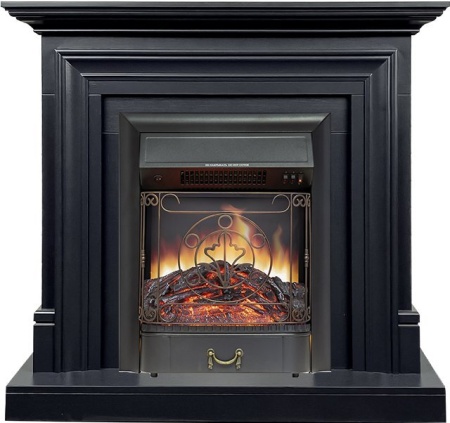 Каминокомплект Bradford - Серый графит с очагом Majestic FX Black
