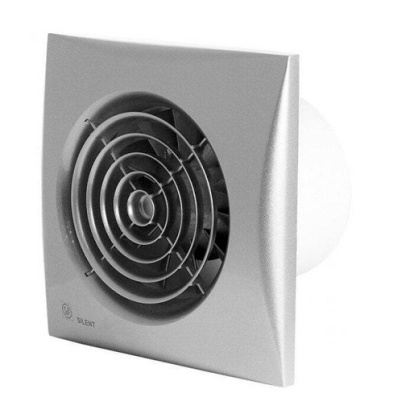 Вытяжка для ванной диаметр 150 мм Soler & Palau SILENT-300 CHZ SILVER