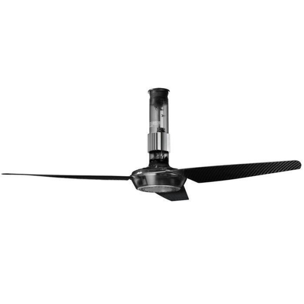 Вентилятор с подсветкой Vortice Nordik Air Design 140-29 Transporent Carbon