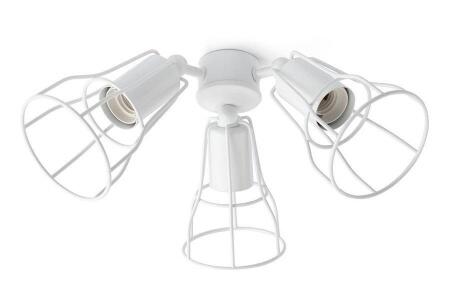 Вентилятор с подсветкой Faro Yakarta Blanco 3L