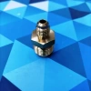 Штуцер переходной (фитинг) 1/4" х 1/2" (под гайки)