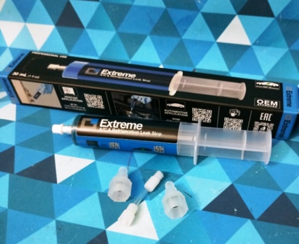 Герметик Errecom Extreme TR1062.C.H3.S2 (шприц 30мл, с адаптерами R134 и R410- 5/16, Италия)