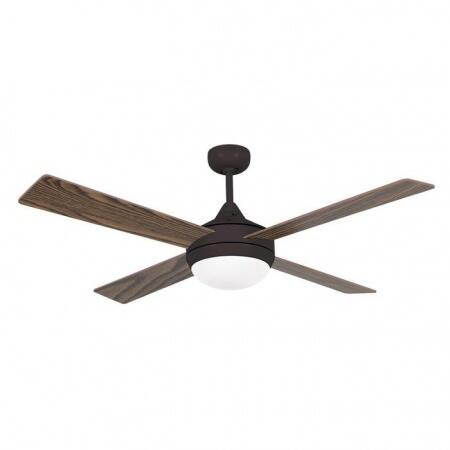 Вентилятор с подсветкой Faro Icaria Brown