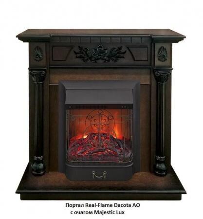 Очаг электрокамина Real-Flame Majestic Bl S