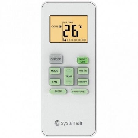 Настенный внутренний блок мульти-сплит системы Systemair SYSPLIT WALL SMART 12 V2 EVO HP Q in