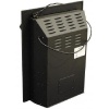 Угловой электрокамин в квартиру Real-Flame Athena Corner GR STD/EUG/24 WT с очагом Rimini