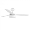 Вентилятор с подсветкой Faro Panay Blanco