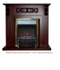 Электрокамин (очаг) со звуком для дачи Royal Flame Fobos FX M Brass/Black