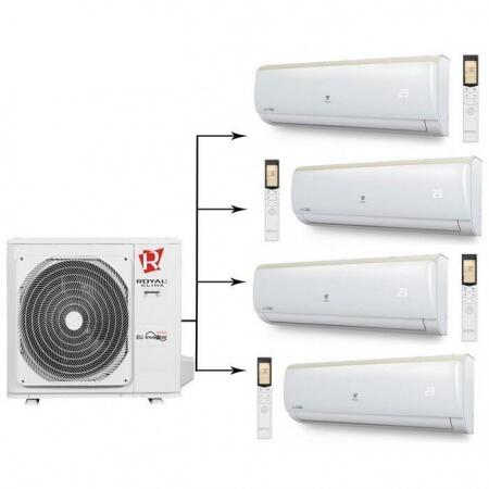 Внешний блок мульти сплит-системы на 4 комнаты Royal Clima 4RFM-36HN/RCI-TGM09HN*4шт