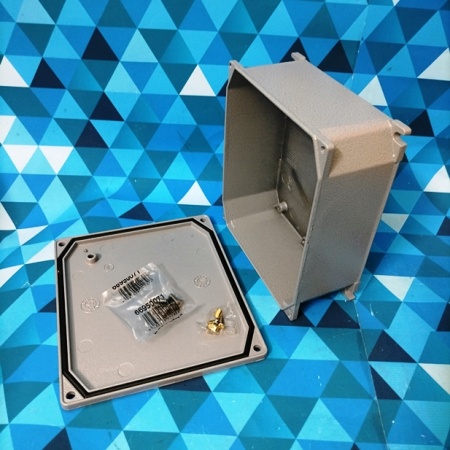 Коробка ответвительная алюминиевая окрашенная, 178х155х74мм, IP66/IP67, RAL90, DKC 65303 (Италия)