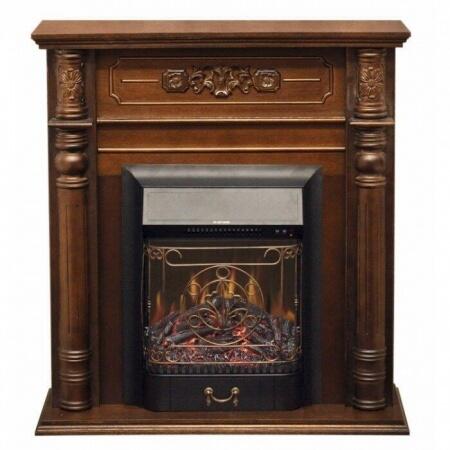 Очаг электрокамина InterFlame Fobos Brass/Black