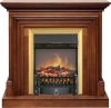 Каминокомплект Bradford - Орех с очагом Fobos FX M Brass