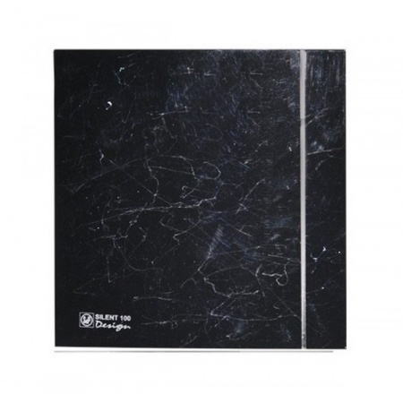 Вытяжка для ванной диаметр 100 мм Soler & Palau SILENT-100 CRZ MARBLE BLACK DESIGN-4C (230V 50)