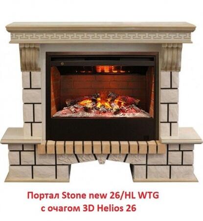 Портал из камня Real-Flame Stone new 26/HL WTG