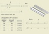 Вентиляционная решетка для камина Kratki Люфт 6х100 LUFT/6/100/B