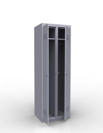 Шкаф металлический для одежды ШР-22 L600 600/500/1850
