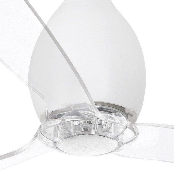 Вентилятор без подсветки Faro Mini Eterfan Matt White