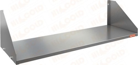 Полка нержавеющая настенная сплошная  HICOLD  НПС-10/3