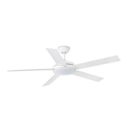 Вентилятор с подсветкой Faro Nova White 1L