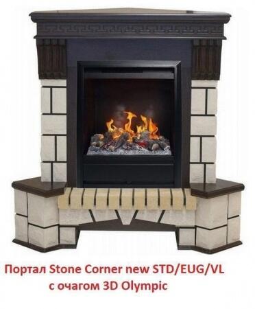 Портал из камня Real-Flame Stone Corner new STD/EUG AO (DN)