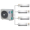 Внешний блок мульти сплит-системы на 4 комнаты Systemair SYSPLIT MULTI4 36 EVO HP Q/SYSPLIT WALL SMA