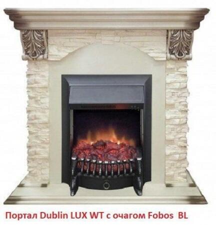 Портал из камня Real-Flame Dublin LUX STD/EUG
