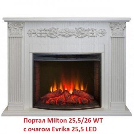 Очаг электрокамина Real-Flame Evrika 25,5 LED