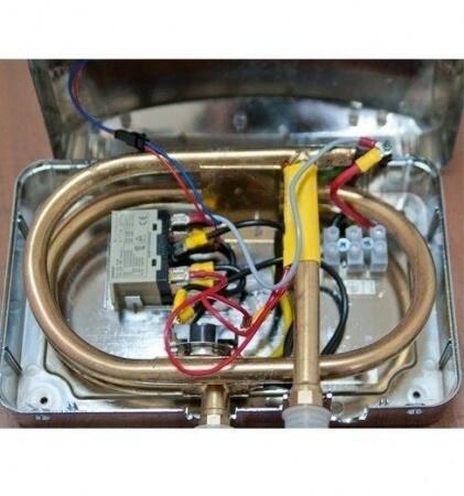 Электрический проточный вода нагреватель 10 кВт Thermex System 1000 Chrome