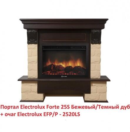 Очаг электрокамина Electrolux EFP/P-2520LS