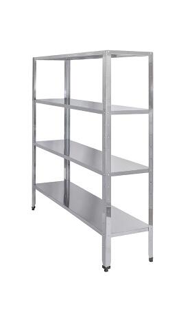 Стеллаж кухонный Luxstahl СР-1800х2000х300/4 нерж