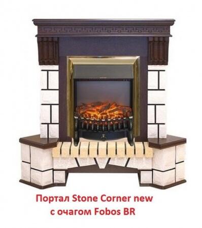 Портал из камня Real-Flame Stone Corner new STD/EUG AO (DN)