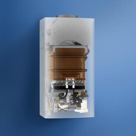 Газовый проточный водонагреватель BaltGaz NEVA 4510 M (сж)