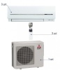 Мульти сплит система на 3 комнаты Mitsubishi Electric MXZ-3D68 VA/MSZ-SF25VE*3шт