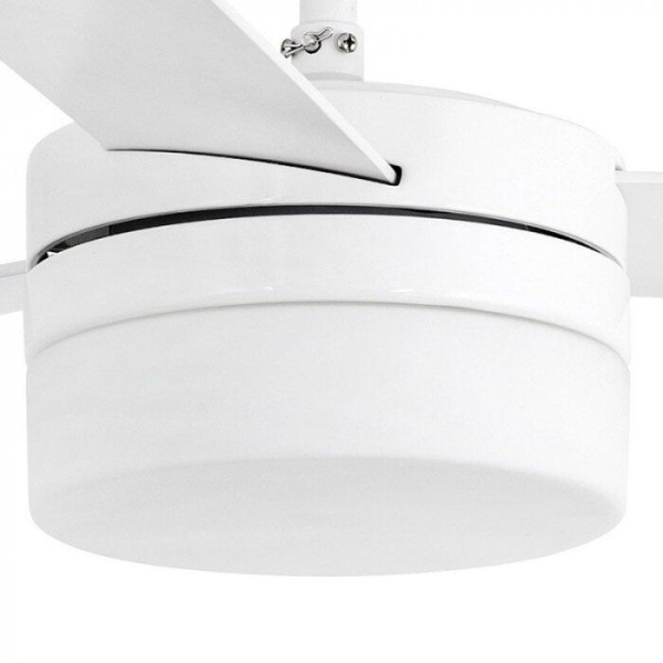 Вентилятор с подсветкой Faro Panay Blanco