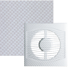 Вытяжка для ванной диаметр 125 мм ERA SLIM 5C white carbon