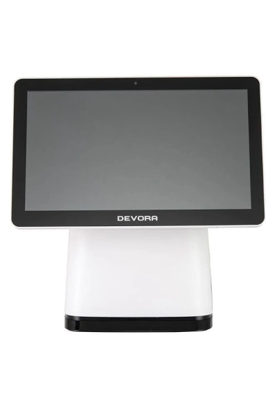 POS-терминал Devora 15", белый, с текстовым дисплеем, 4gb ssd MSR, WiFi, Windows 10 LTSB