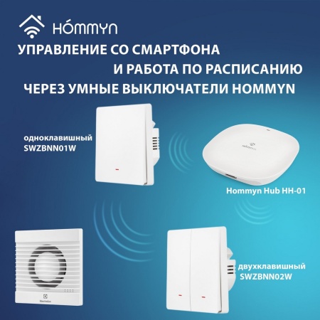 Вытяжка для ванной диаметр 150 мм Electrolux EAFB-150