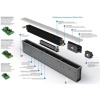 Внутрипольный конвектор длиной 30 см - 1 м Varmann Qtherm Slim 105x200x900