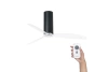 Потолочный вентилятор Faro Tube Fan Black Matt Trans DC 32036