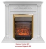 Очаг электрокамина Real-Flame Majestic Lux Brass