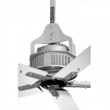 Вентилятор без подсветки Vortice Nordik HVLS Super Blade 500/200