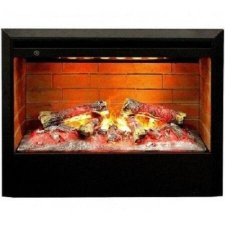 Камин электрический с эффектом пламени 3D Real-Flame Malta 25,5/26 WT с очагом 3D Helios 26