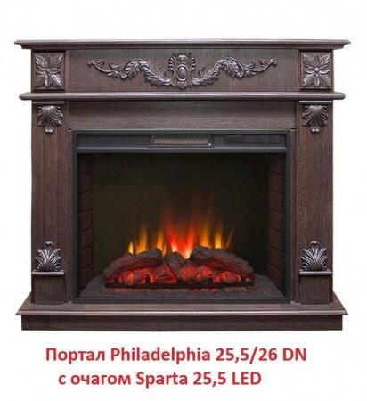 Деревянный портал Real-Flame Philadelphia 26 DN