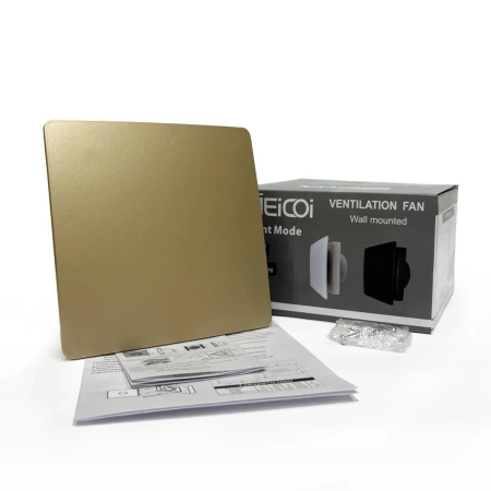 Накладной вентилятор Seicoi Floxy Design 100 Gold SMAZ04-01