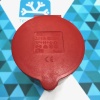 Розетка силовая 32-6h Bals CEE Norm (3P+N+заземл., красная)