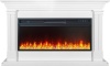 Каминокомплект Lyon 42 SFT (Разборный)  - Белый с очагом Vision 42 LED