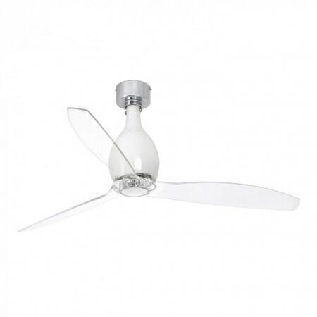 Вентилятор с подсветкой Faro Mini Eterfan Matt White 1L