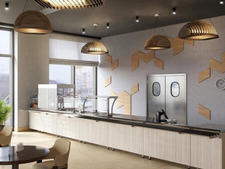 Прилавок нейтральный Luxstahl ПН-1200 (7 вариантов цветов)