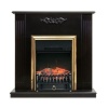 Электрокамин (очаг) со звуком для дачи Royal Flame Fobos FX M Brass/Black