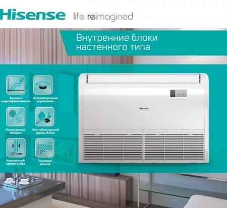 Напольно-потолочная VRF система Hisense AVV-24URSCA